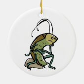 Ornement Rond En Céramique le penseur (Dos)