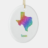 Ornement Rond En Céramique Le Texas (Droite)