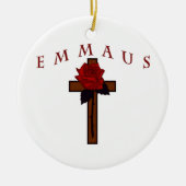 Ornement Rond En Céramique Les cadeaux Emmaus (Devant)
