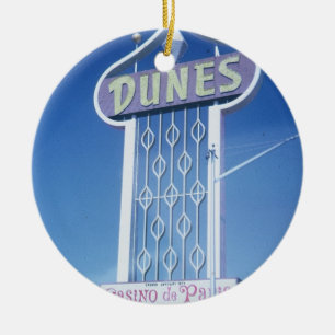 Ornement Rond En Céramique L'hôtel Dunes Las Vegas