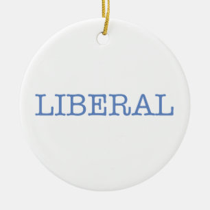 Ornement Rond En Céramique Libéral