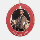 Ornement Rond En Céramique Liberté D'Expression (Gauche)