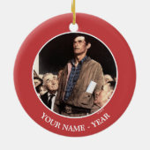 Ornement Rond En Céramique Liberté D'Expression (Dos)