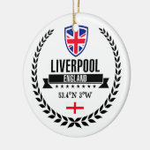 Ornement Rond En Céramique Liverpool (Gauche)