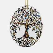 Ornement Rond En Céramique Living Tree (Droite)