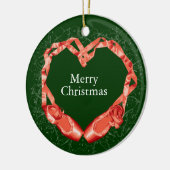 Ornement Rond En Céramique Love Ballet (Gauche)