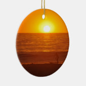 Ornement Rond En Céramique Manhattan Beach (Droite)