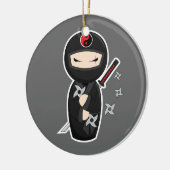 Ornement Rond En Céramique Masaru (Gauche)