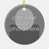 Ornement Rond En Céramique Michigan State Map with Custom Love Heart and Name (Dos)