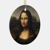 Ornement Rond En Céramique Mona Lisa (Droite)