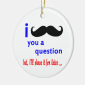 Ornement Rond En Céramique Moustache vous un modèle de la question QPC (Gauche)