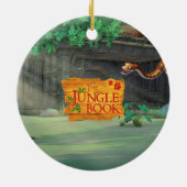 Ornement Rond En Céramique Mowgli 3 (Dos)