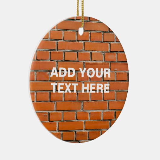 Ornement Rond En Céramique Mur en briques (Droite)