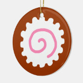 ORNEMENT ROND EN CÉRAMIQUE NARUTO (Gauche)