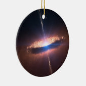 Ornement Rond En Céramique NASA SIG10-012 Disk Galaxy (Droite)