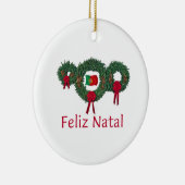 Ornement Rond En Céramique Noël 2 du Portugal (Droite)