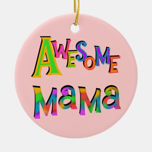 Ornement Rond En Céramique non défini (Devant)