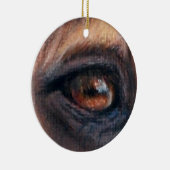 Ornement Rond En Céramique Oeil de Tres (Droite)