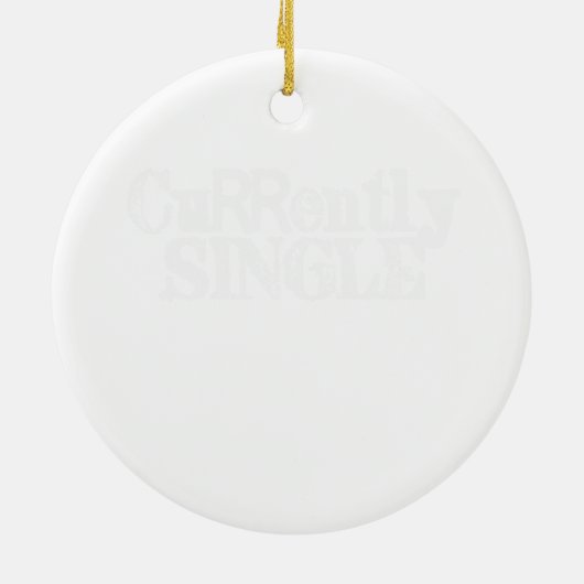 ORNEMENT ROND EN CÉRAMIQUE OUI, VRAIMENT (Dos)