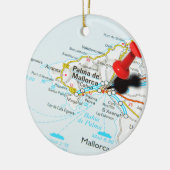 Ornement Rond En Céramique Palma de Majorque, Espagne (Gauche)