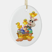 Ornement Rond En Céramique Pâques (Droite)