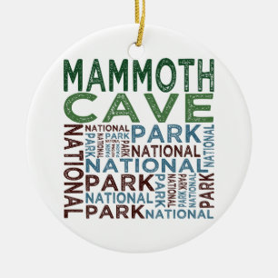 Ornement Rond En Céramique Parc national de Mammoth Cave