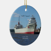 Ornement Rond En Céramique Paul H. Townsend (Droite)