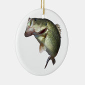 Ornement Rond En Céramique Pêche au bar (Droite)