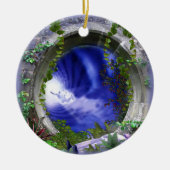 Ornement Rond En Céramique Penser à toi (Devant)