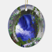 Ornement Rond En Céramique Penser à toi (Gauche)