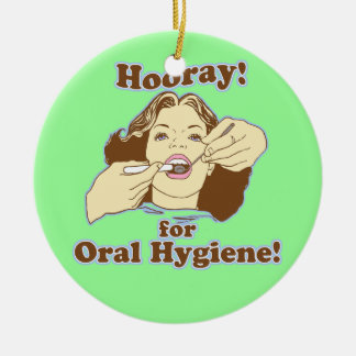 Ornement Rond En Céramique Periodontics Periodontry de Periodontist