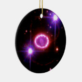 Ornement Rond En Céramique Perles cosmiques (Droite)