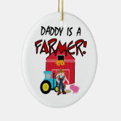 Ornement Rond En Céramique Personnaliser (Droite)