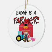 Ornement Rond En Céramique Personnaliser (Gauche)