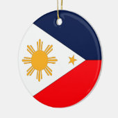 Ornement Rond En Céramique Philippines (Gauche)