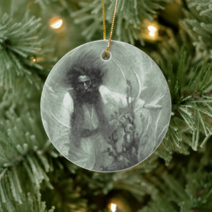 Ornement Rond En Céramique Pirates de légende, Capitaine Goldsack par Howard 