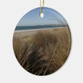 Ornement Rond En Céramique Plage Limantour à Point Reyes National Seashore I (Gauche)
