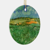 Ornement Rond En Céramique Plaine près d'Auvers par Vincent van Gogh (Droite)