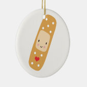 Ornement Rond En Céramique Plâtre (Droite)