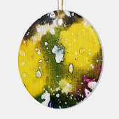 Ornement Rond En Céramique Polychromoptique #7 (Gauche)