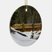 Ornement Rond En Céramique Pont à Wuksachi (Droite)