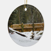 Ornement Rond En Céramique Pont à Wuksachi (Gauche)