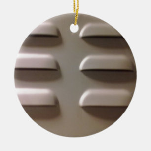 Ornement Rond En Céramique porte de casier