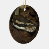 Ornement Rond En Céramique Python de tapis (Droite)