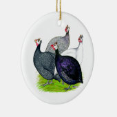 Ornement Rond En Céramique Quatre Guinée (Droite)