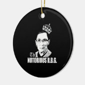 Ornement Rond En Céramique RBG notoire (Gauche)