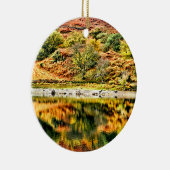 ORNEMENT ROND EN CÉRAMIQUE RÉFLEXIONS DU LAC (Droite)