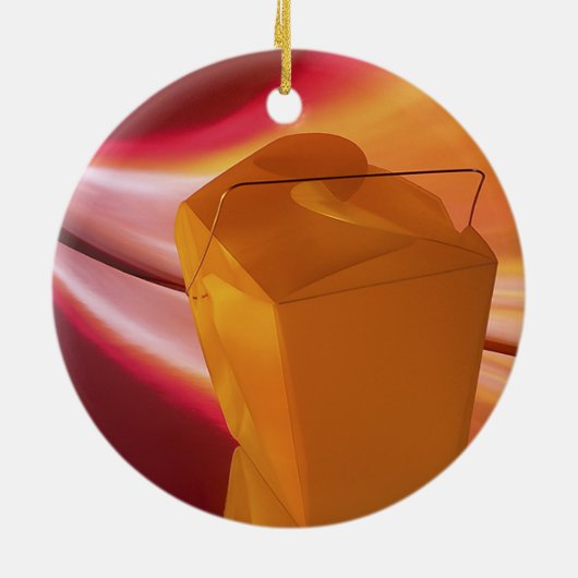 Ornement Rond En Céramique Réflexions sur les prises (Dos)