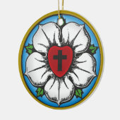 Ornement Rond En Céramique rose (Gauche)