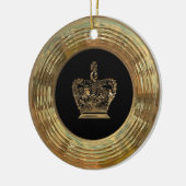 Ornement Rond En Céramique Royalee Victorian (Gauche)